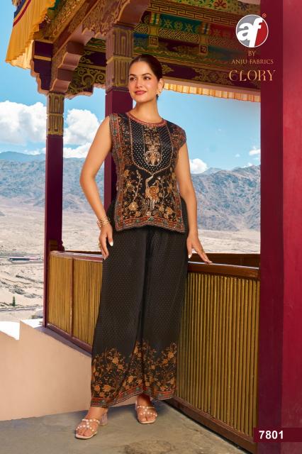 Anju fabrics glory coord set indore wholesale kurti market